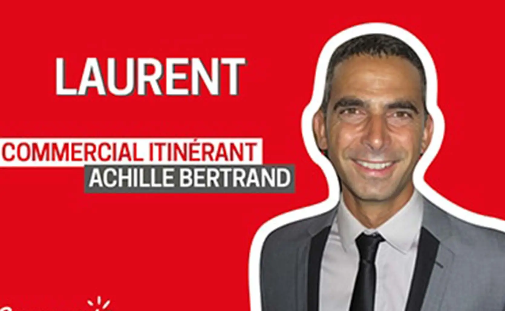 Laurent, commercial itinérant chez Achille Bertrand