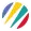 logo Ecofac, composé des 4 couleurs représentant les 4 activités du Groupe.