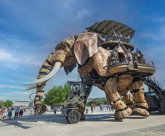 l'éléphant des machines de l'ile à nantes