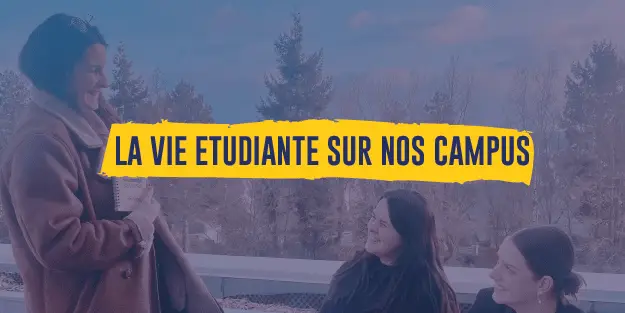 Vignette "la vie étudiante sur nos campus"