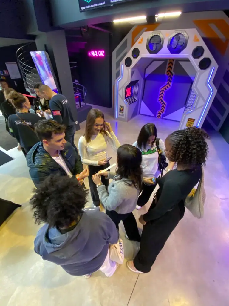 Laser game à la journée d'intégration de rennes